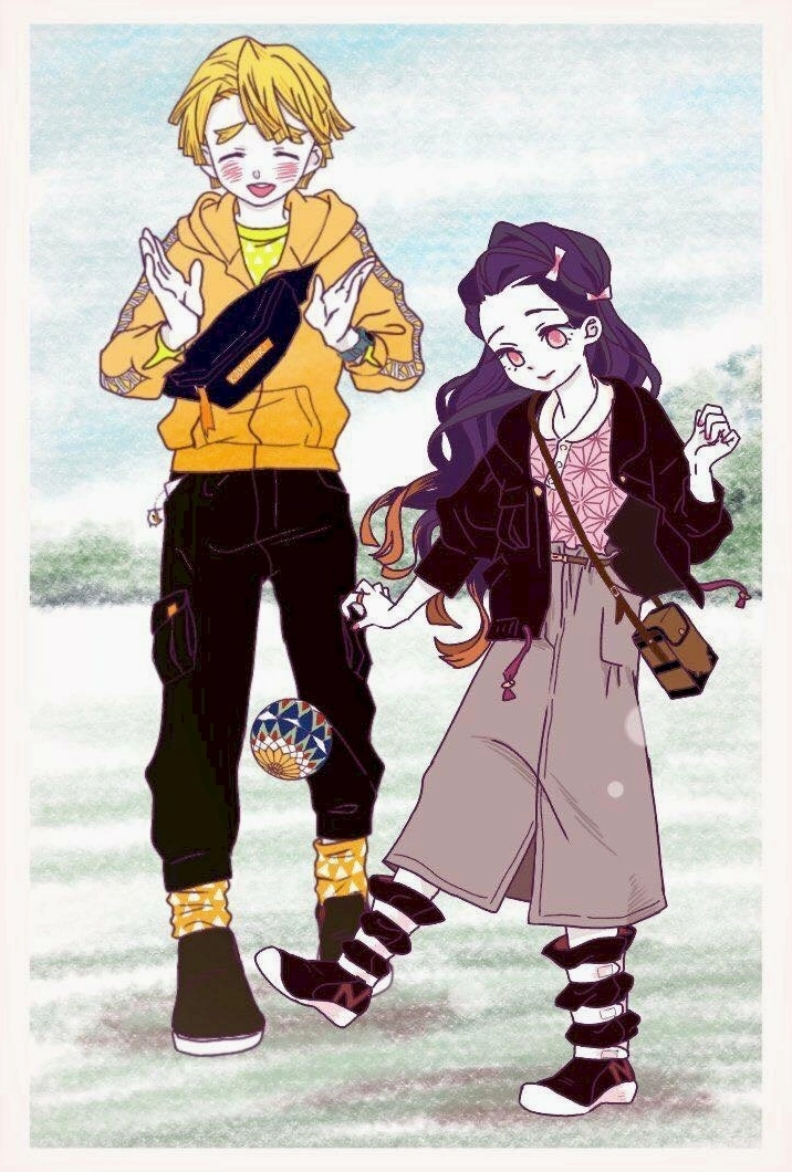 Nezuko và Zenitsu tình bạn gắn bó không thể tách rời