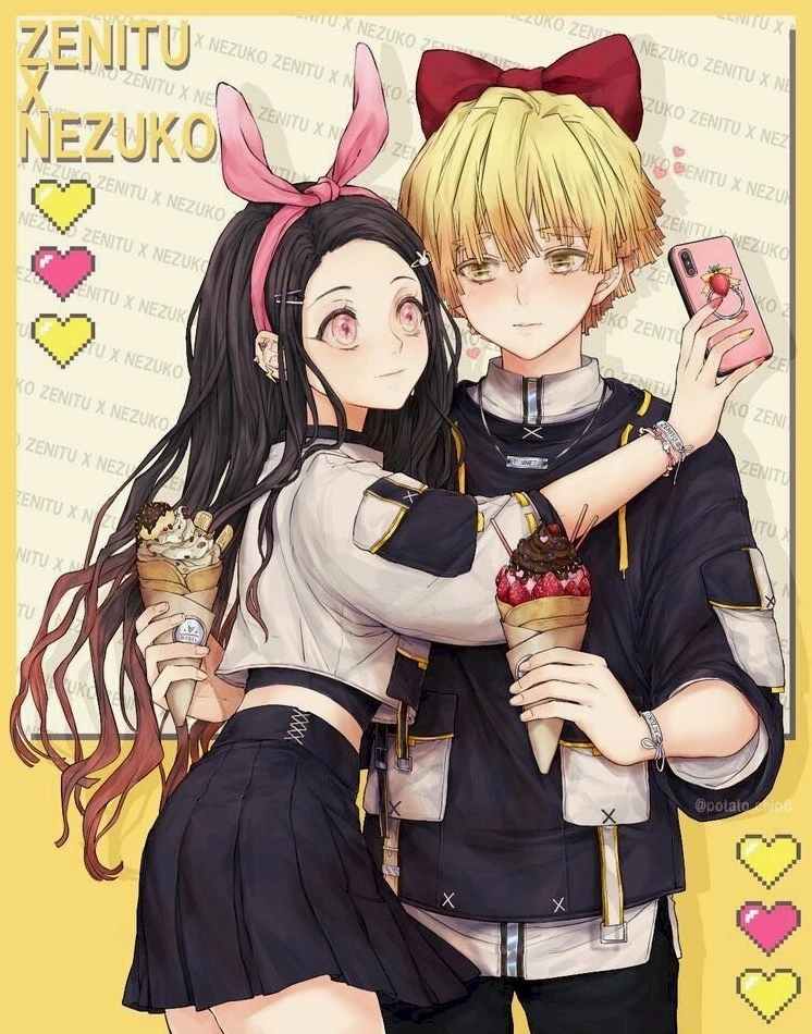 Nezuko vs Zenitsu sự phối hợp ăn ý trong mọi trận chiến