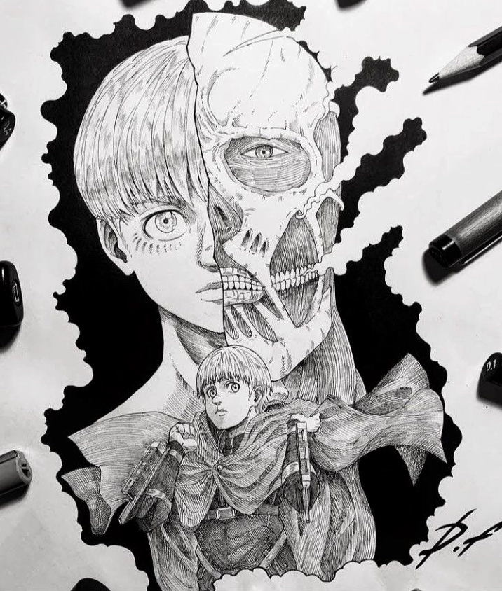 Ngắm Armin titan form mạnh mẽ đỉnh cao