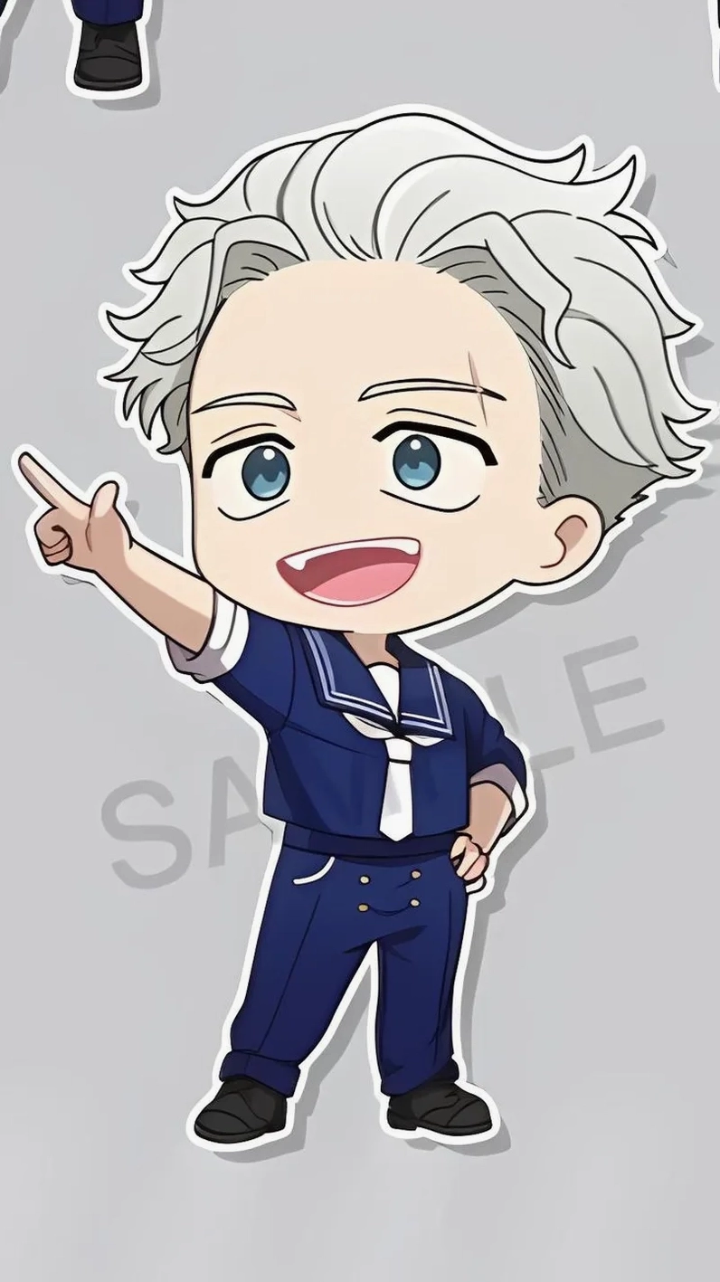 Ngắm nét cute của hajime umemiya chibi