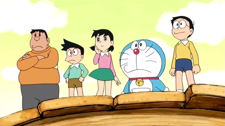 Nobita, Doraemon, Chaien, Suneo, Shizuka luôn tạo nên những cuộc phiêu lưu thú vị