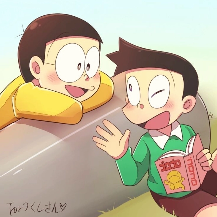 Nobita và Suneo luôn là cặp đối thủ đầy kịch tính trong Doraemon