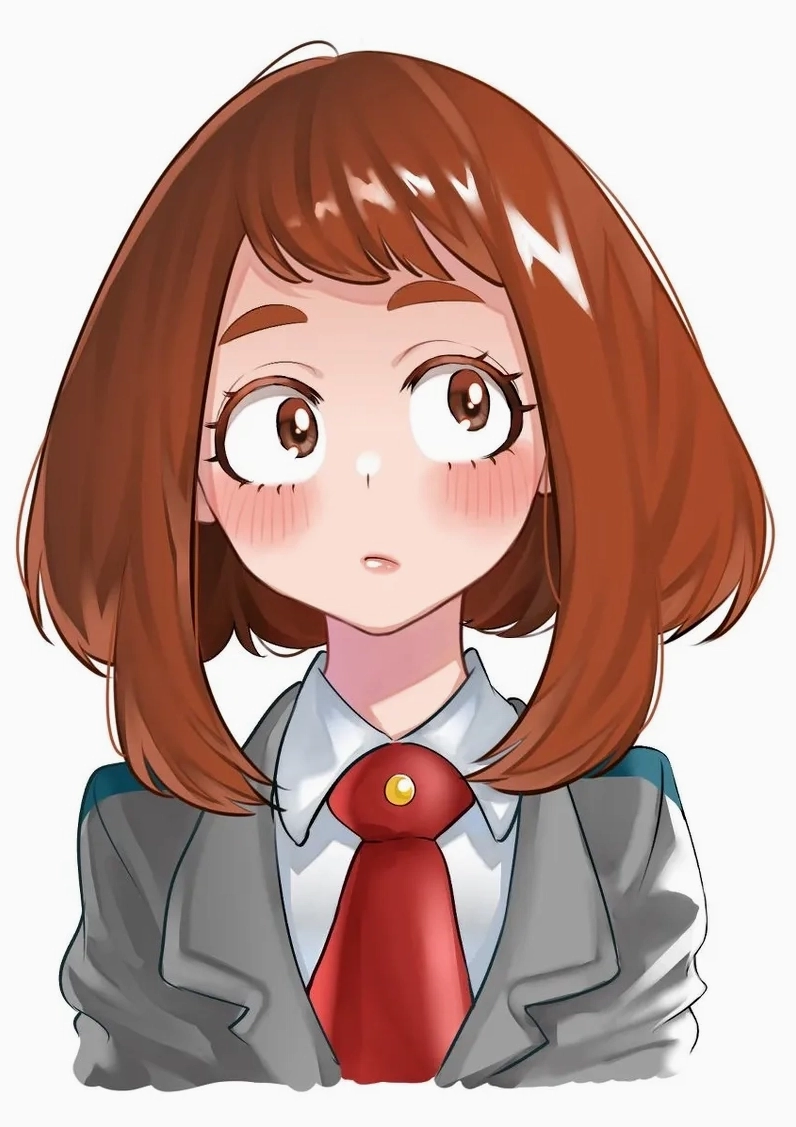 Ochako Uraraka fanart là tranh vẽ sáng tạo của cộng đồng dành cho nữ chính đáng yêu