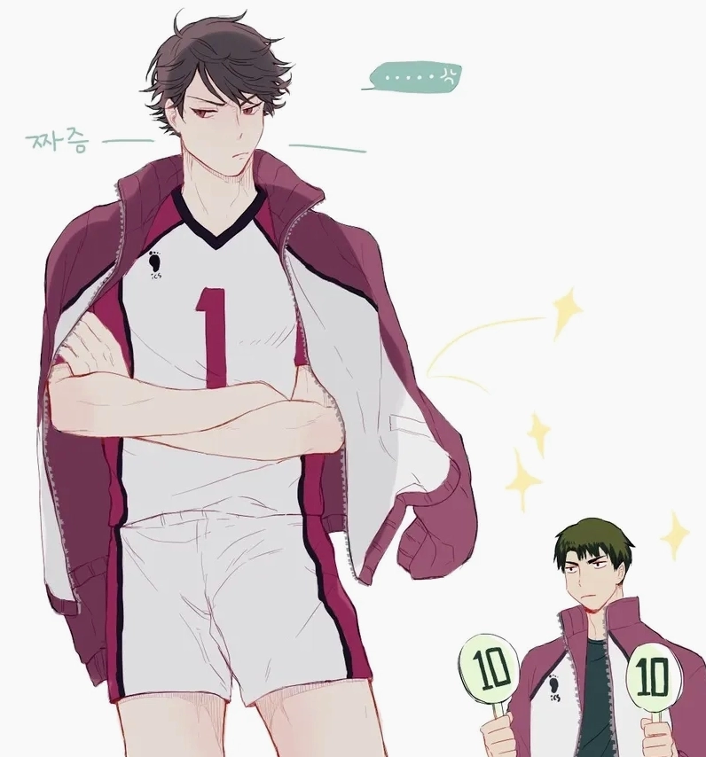 Oikawa x Kageyama tạo nên một cặp đôi vừa căng thẳng vừa thú vị