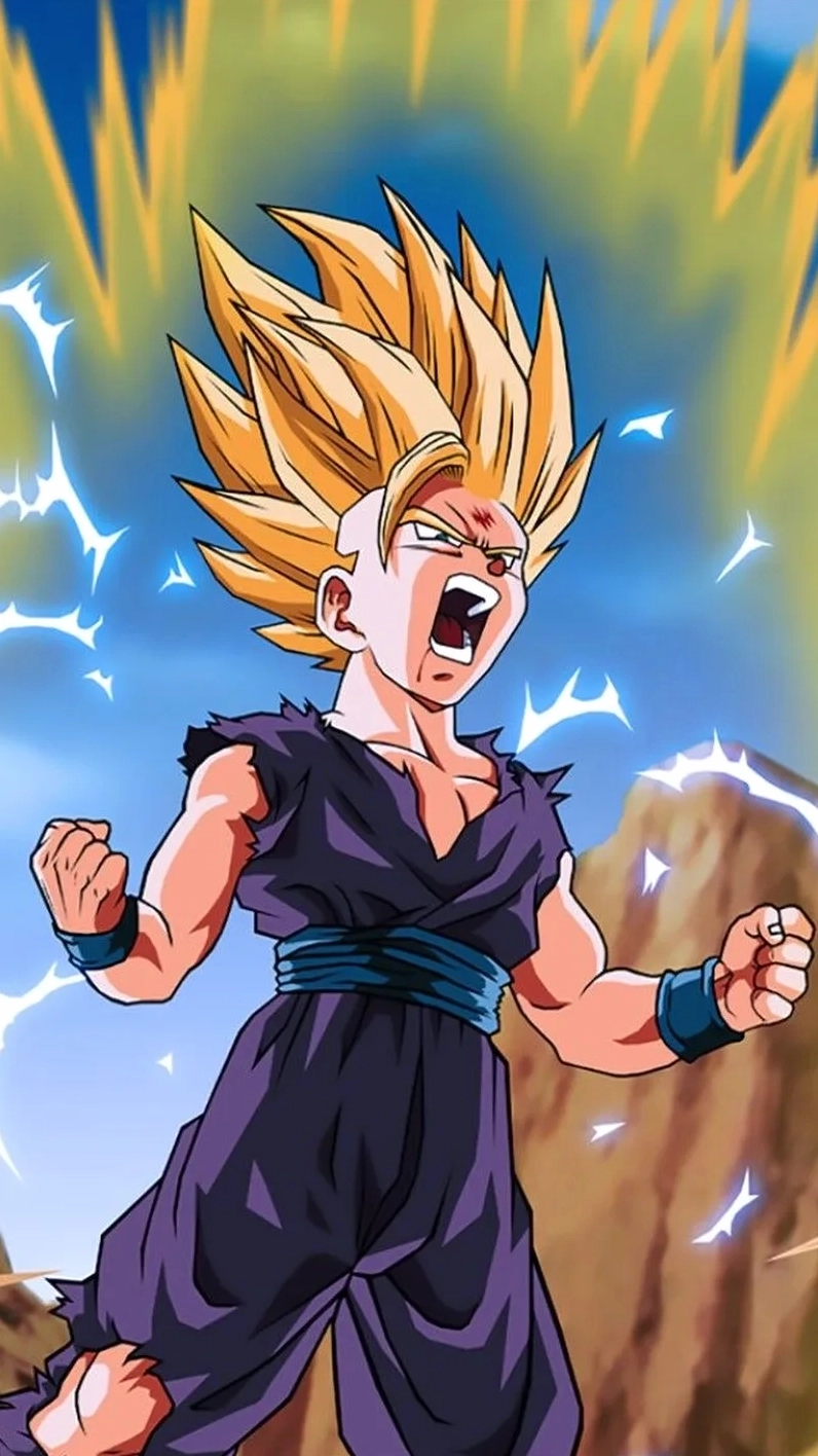 Phiên bản Gohan super saiyan 3 siêu ngầu trong truyền thuyết