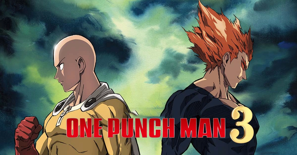 Poster chính thức Anime One Punch Man Season 3 đầy kịch tính