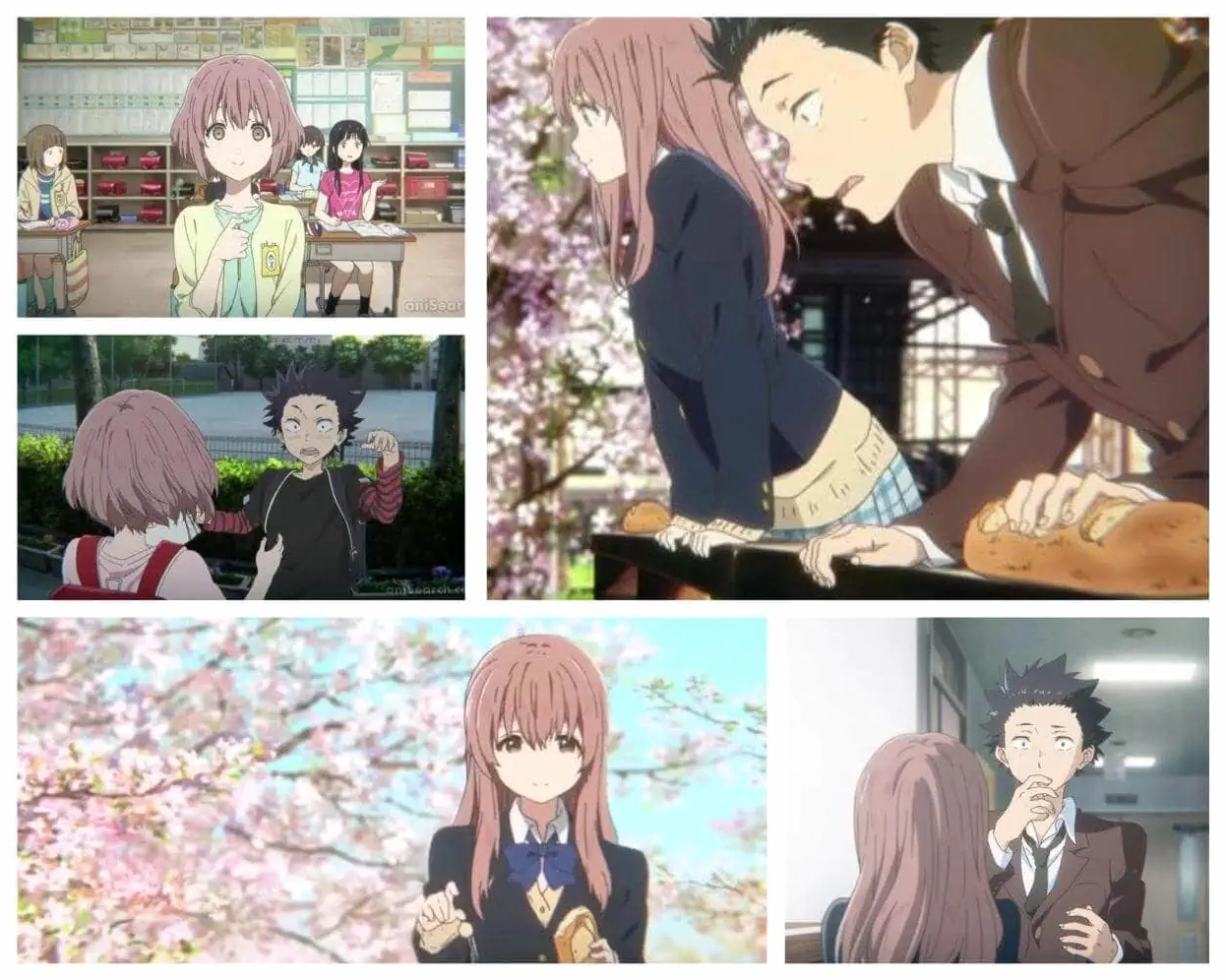 shouko nishimiya character from a A Silent Voice