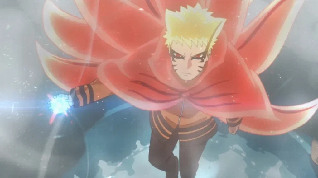 So kèo Gear 5 của Luffy với Naruto Baryon Mode