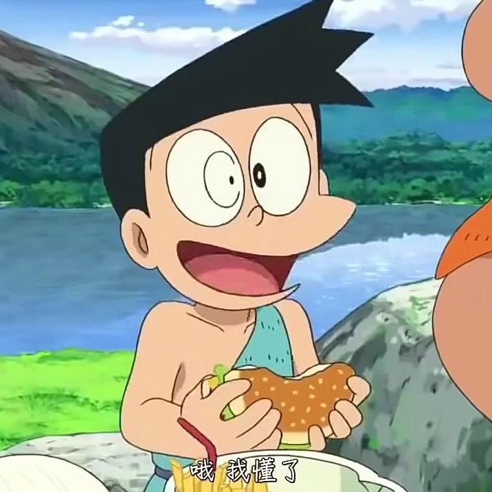 Suneo mặc váy làm cho nhân vật này thêm phần đáng yêu