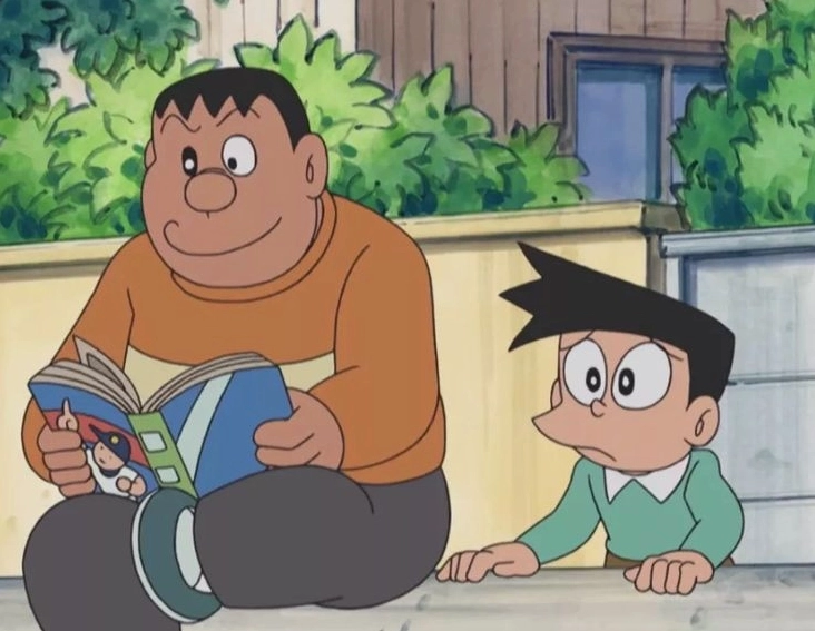 Suneo và Chaien là bạn đồng hành với những trò nghịch ngợm