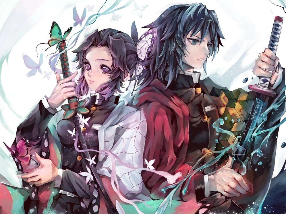 Tác phẩm fanart xuất sắc về Thủy trụ Giyuu