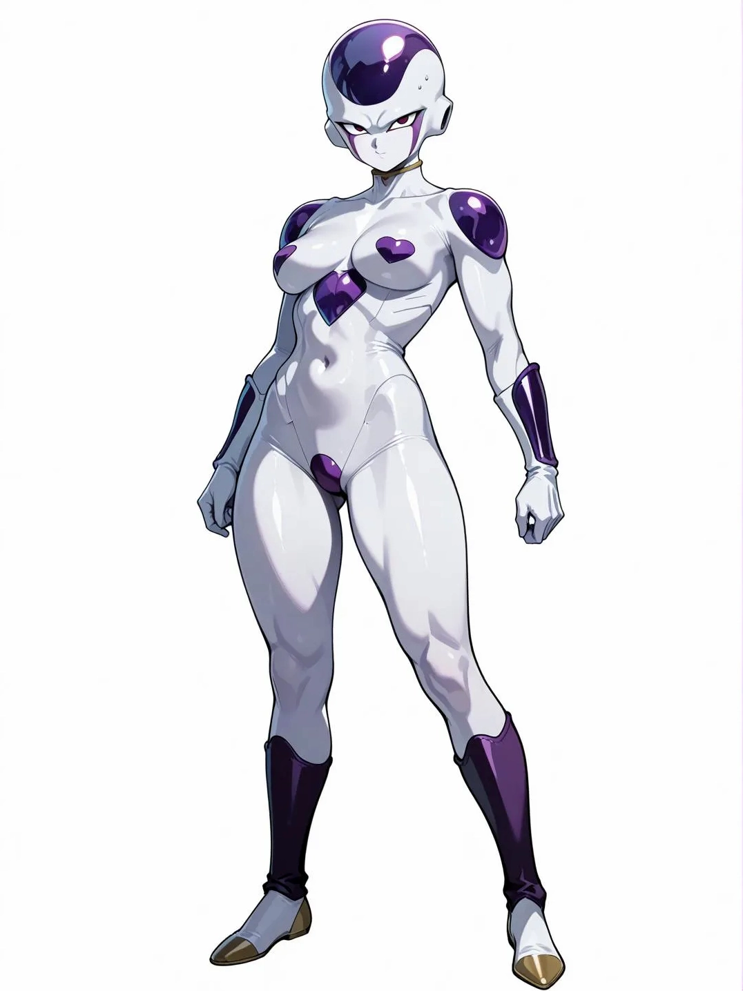 Tạo hình anime Frieza siêu ngầu