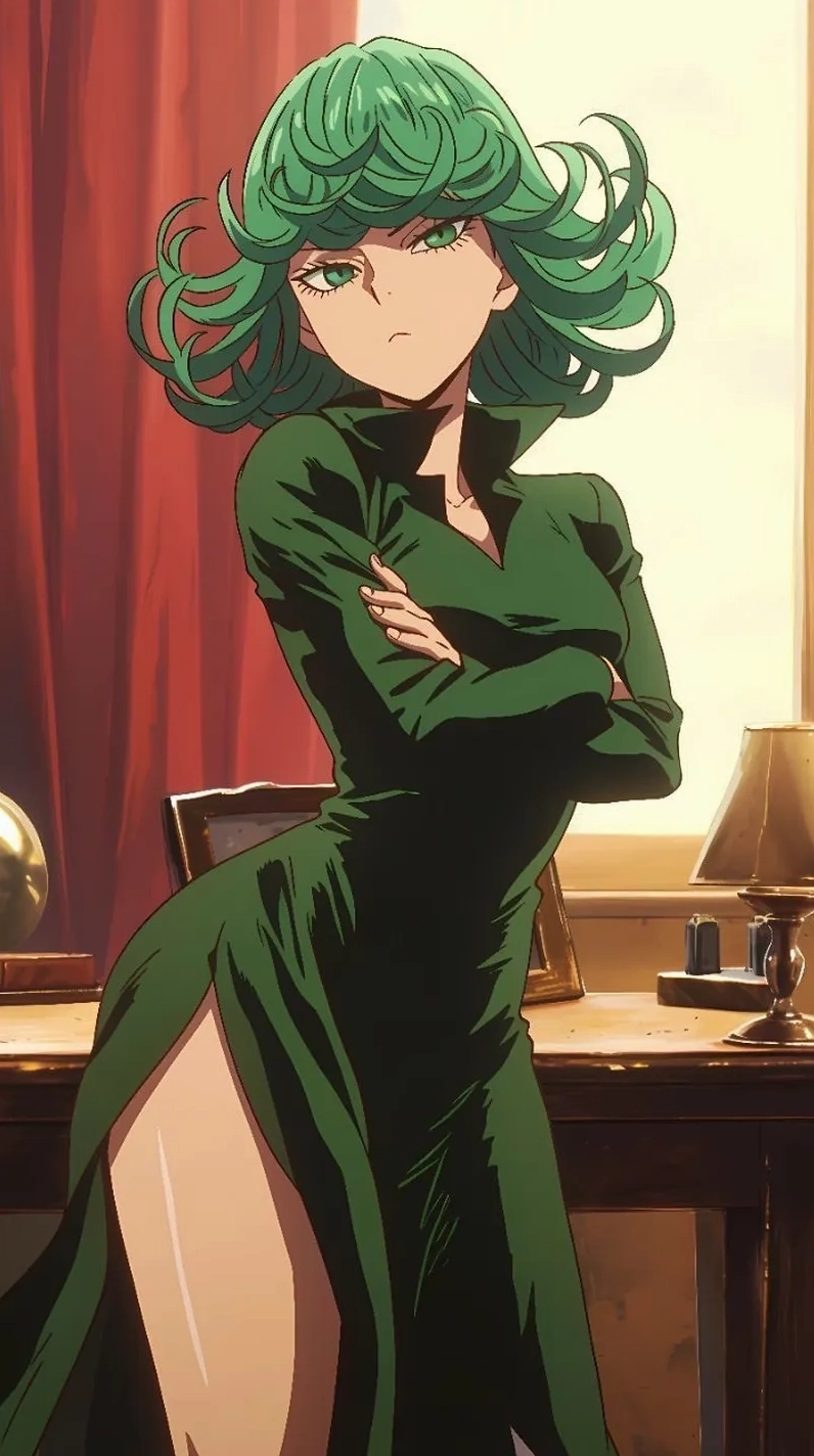 Tatsumaki anime sống động khiến bạn thích thú