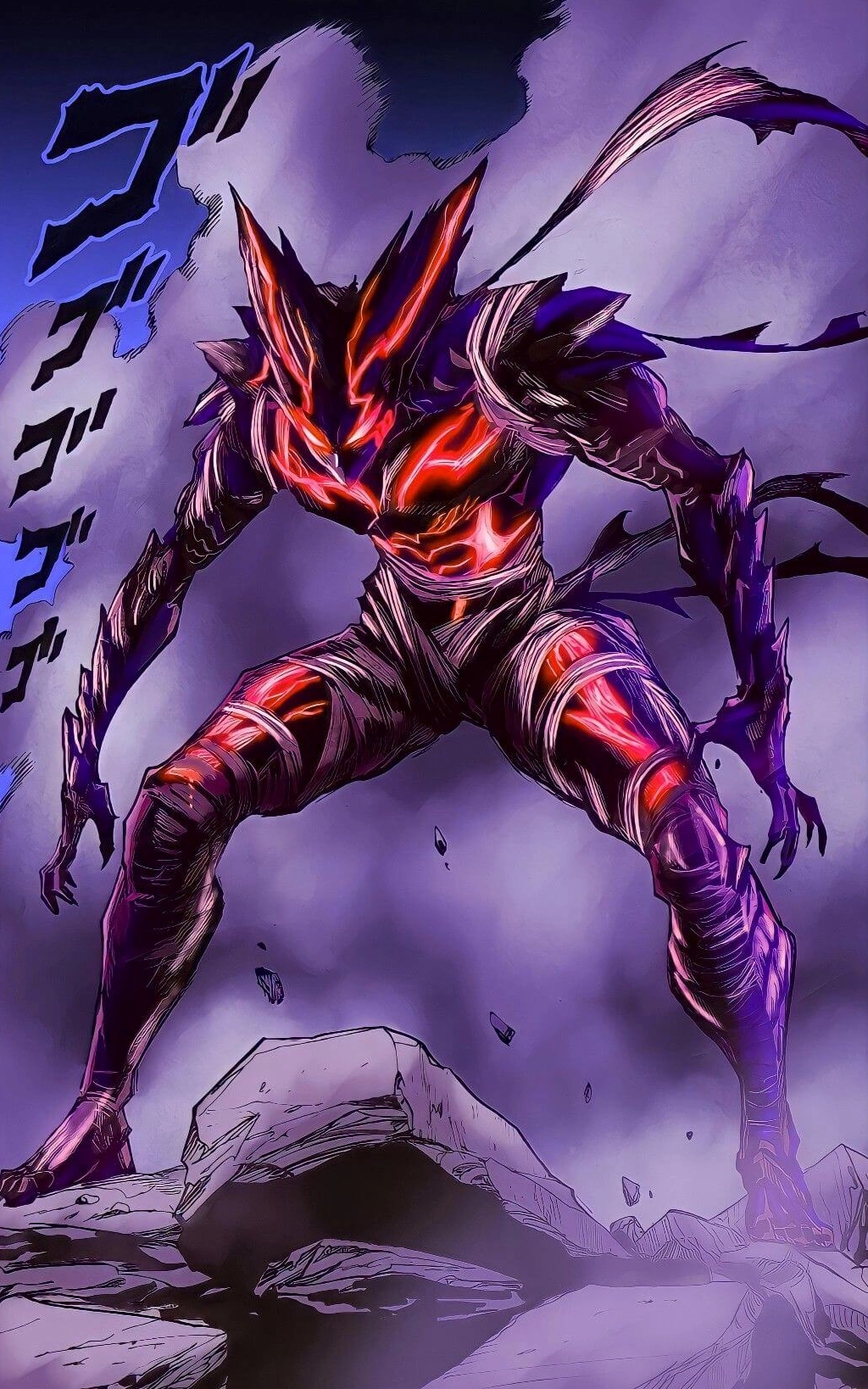 Thợ săn anh hùng Garou với nụ cười nhếch mép quen thuộc