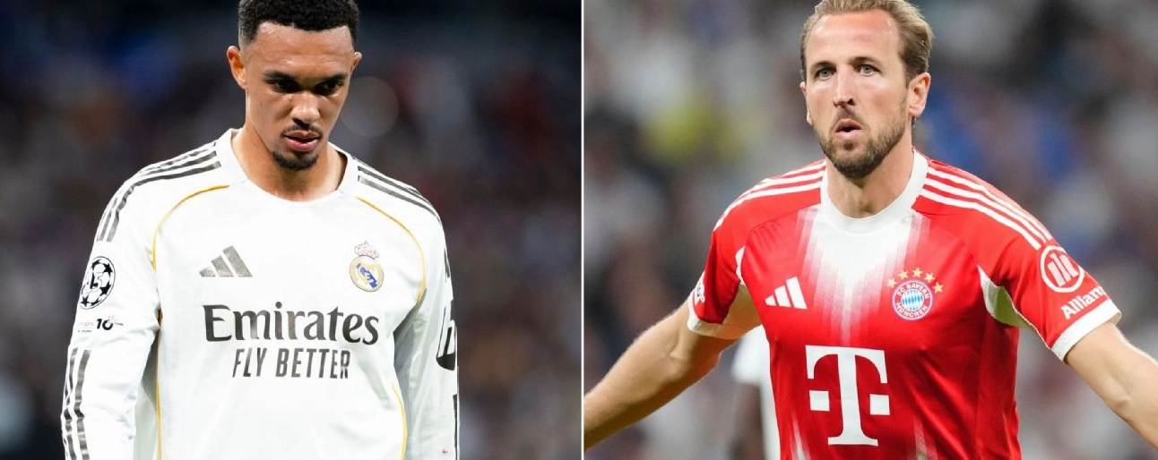 Thomas Tuchel dự khán trận đấu giữa Real Madrid và Bayern Munich với sự góp mặt của Trent Alexander Arnold và Harry Kane