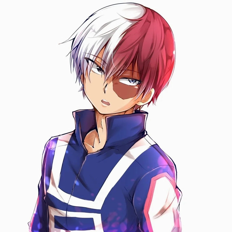 Thưởng thức hành động trong todoroki shoto manga