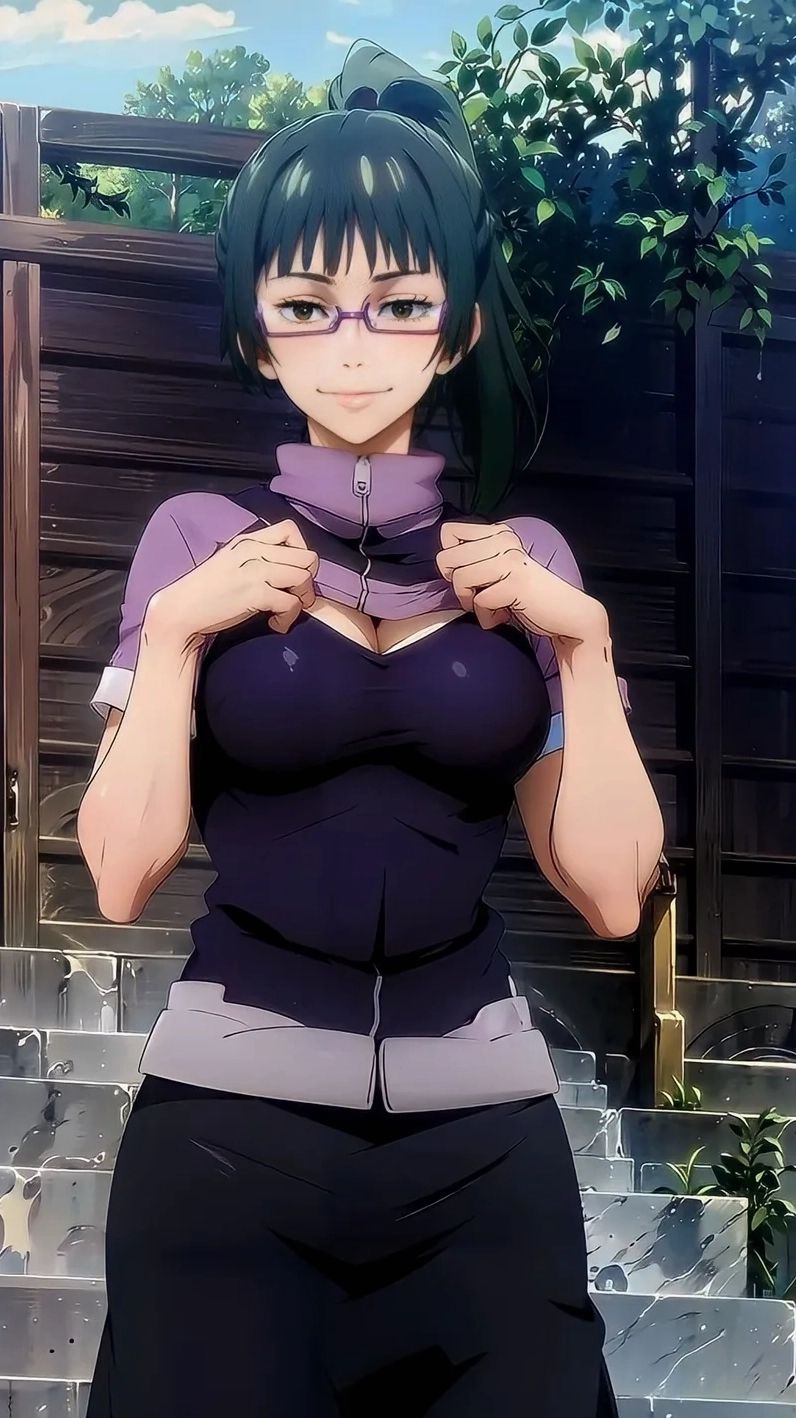 Thưởng thức hình ảnh anime maki zenin sống động