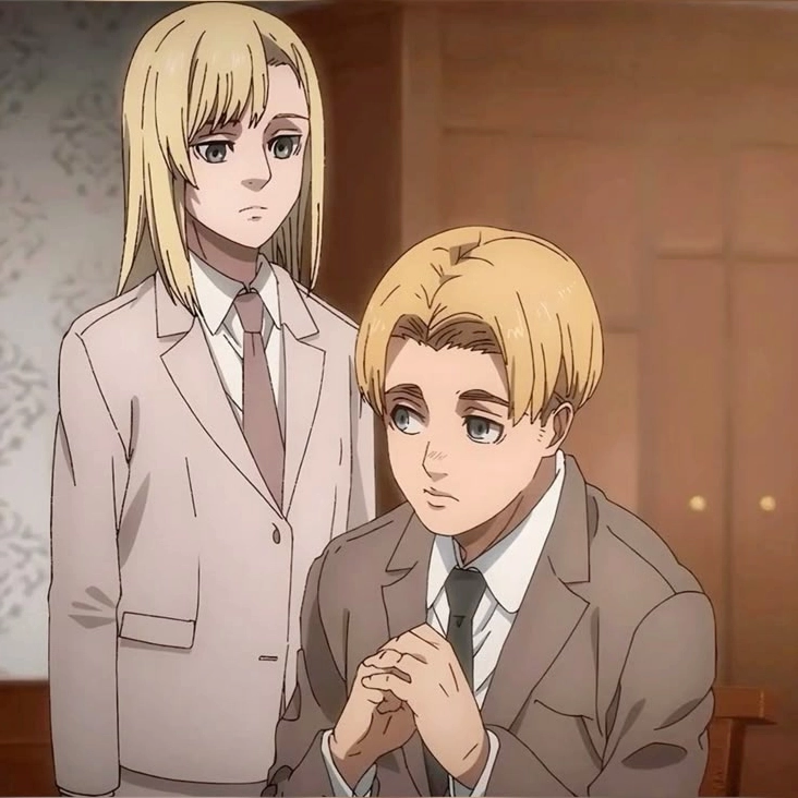 Tò mò Armin có yêu Annie không trong truyện