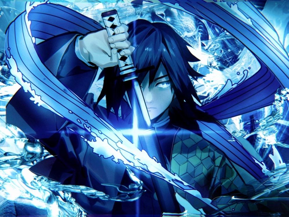 Tomioka thể hiện phong cách ngầu vô đối của Thủy trụ