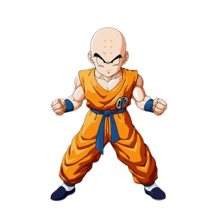 Tổng hợp bộ sưu tập hình ảnh anime Krillin siêu hài hước và ngầu nhất