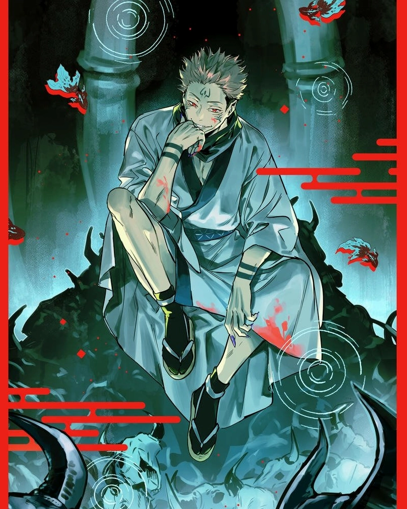 Tổng hợp hình ảnh anime Sukuna ngầu và ấn tượng nhất