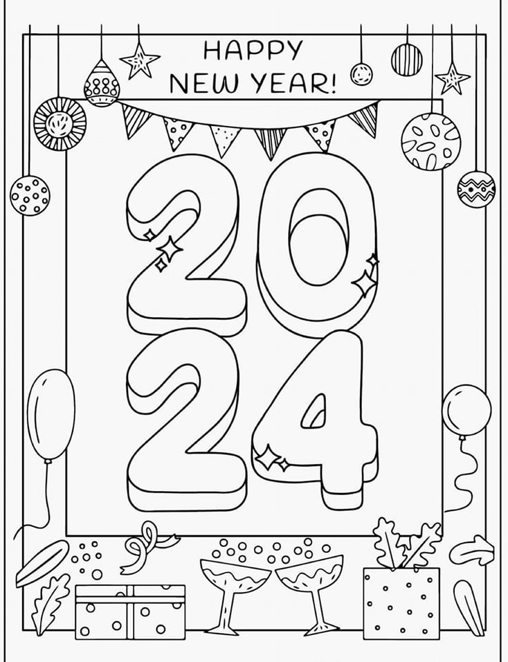 tranh tô màu bé chúc tết ông bà mang lại niềm vui mỗi ngày