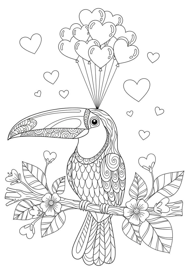 Tranh tô màu bé gái cute với đôi mắt to tròn và mái tóc đáng yêu dành tặng công chúa nhỏ