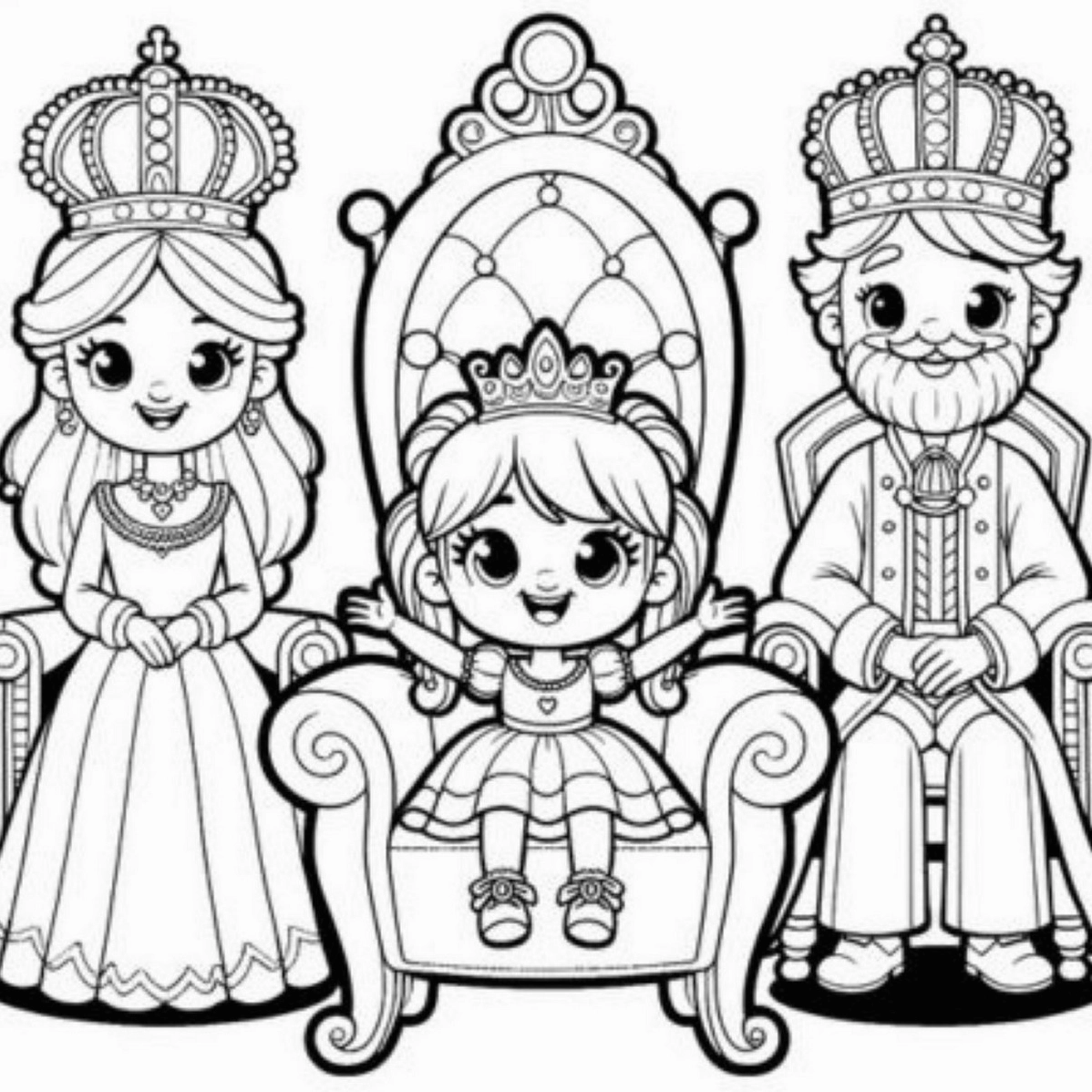 tranh tô màu công chúa thay quần áo số 1