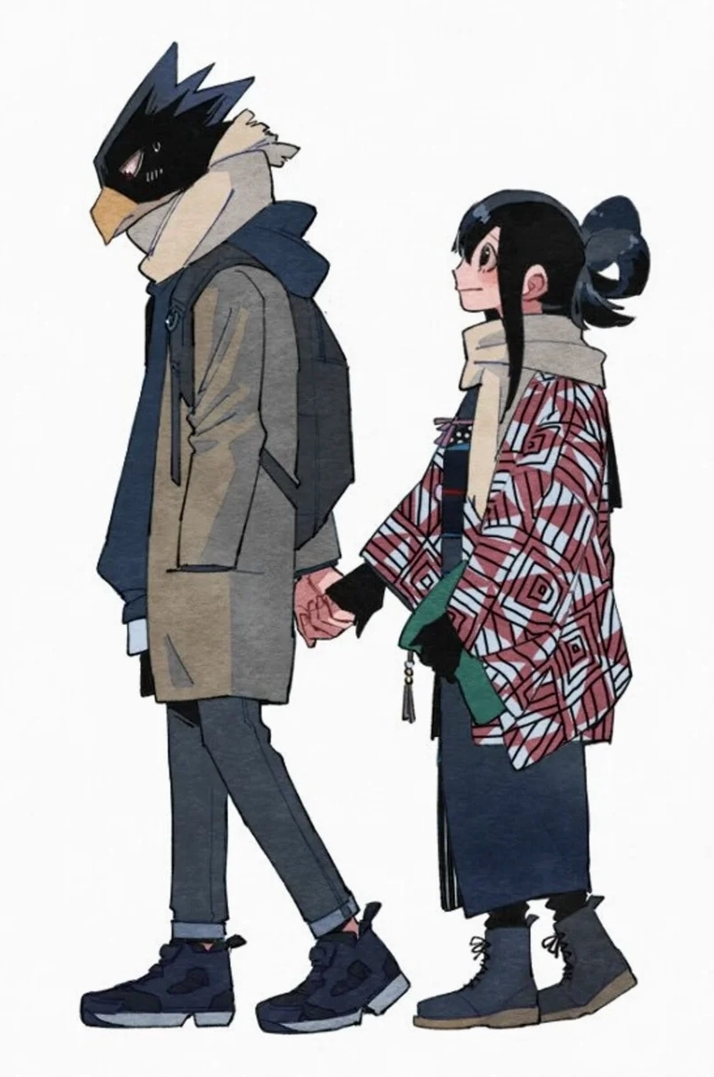 Tsuyu x Tokoyami được fan ghép đôi nồng nhiệt