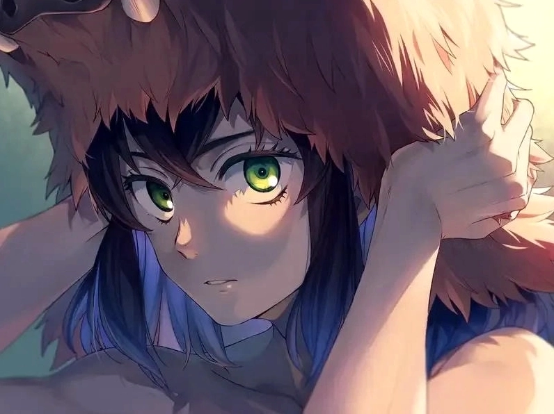 Tương tác đáng yêu Aoi x Inosuke
