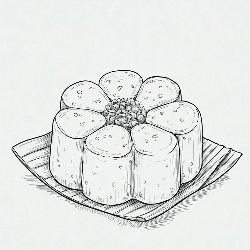 Tuyển chọn tranh tô màu bánh kẹo cute siêu yêu cho bé thực hành