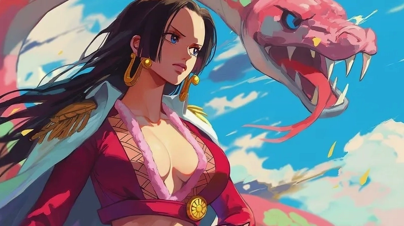 Wallpaper One Piece Boa Hancock ngầu lòi tô điểm