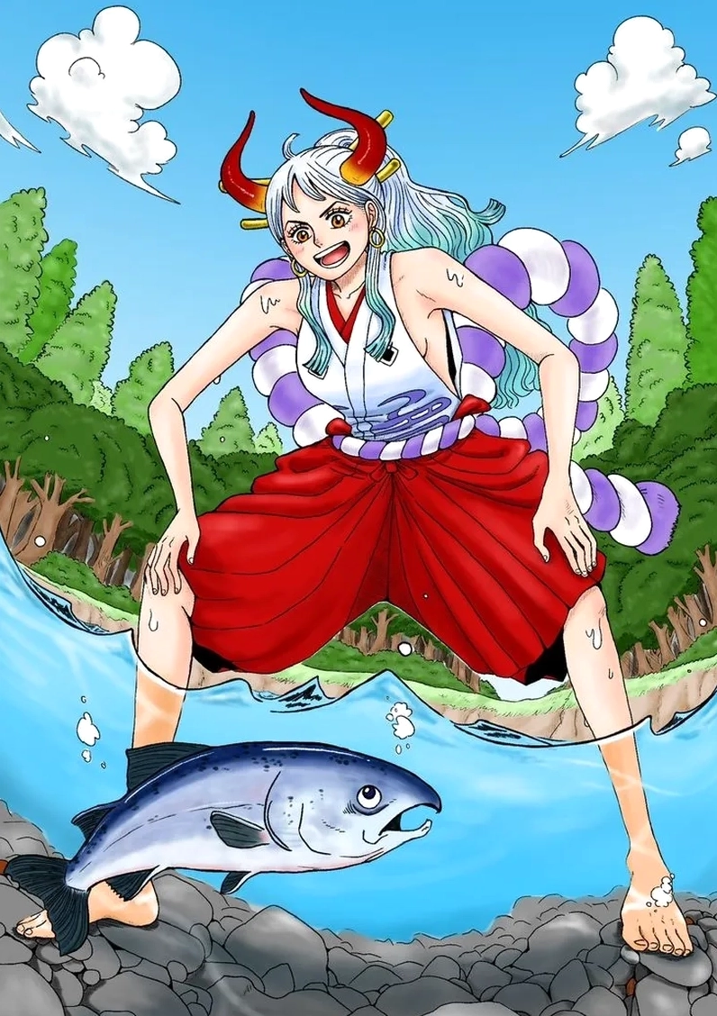 Yamato One Piece ngầu và đầy cá tính