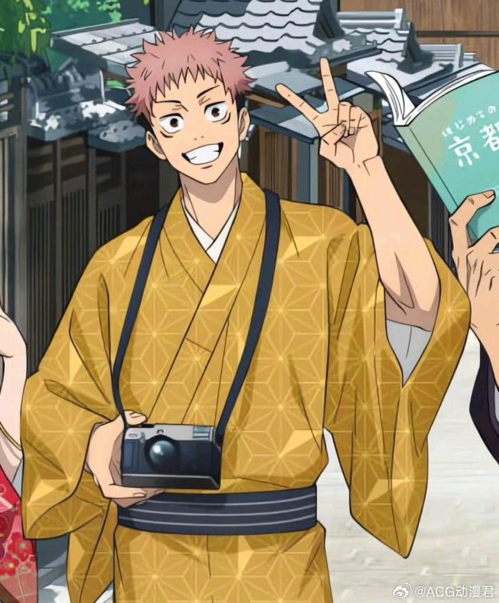 Yuji Itadori manga phiên bản truyện tranh sắc nét và cuốn hút