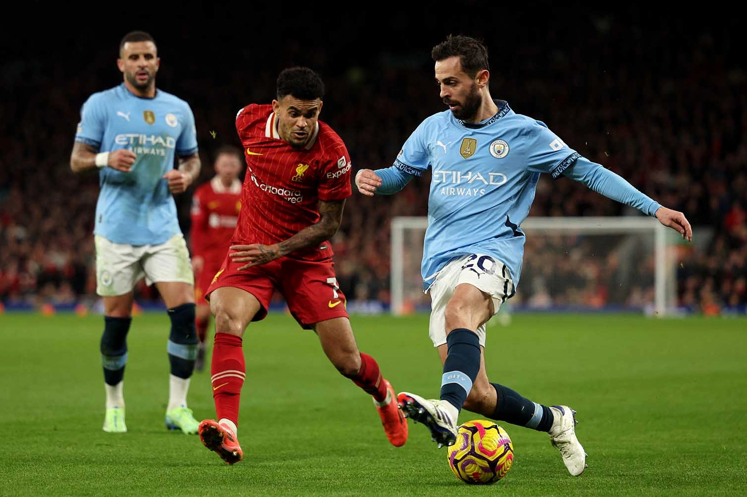 Bernardo Silva trái tim Man City