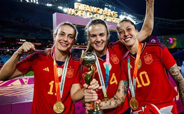 Jenni Hermoso tại lễ trao giải FIFA The Best