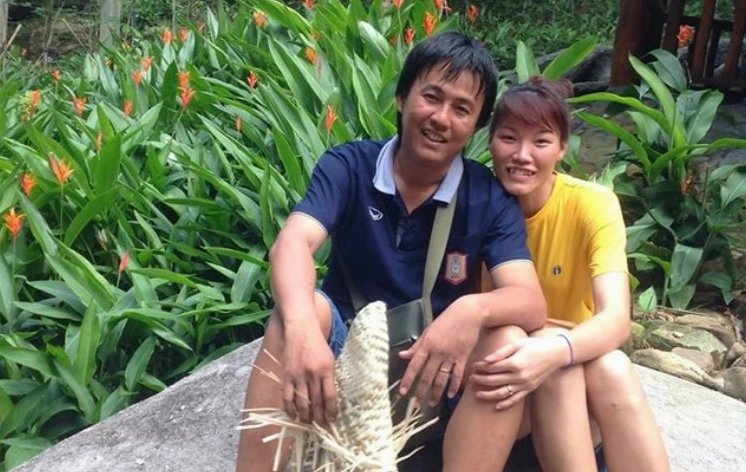Ngọc Hoa và chồng Lê Thái Bình