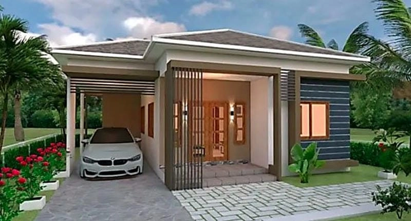 Xem ngay mẫu nhà cấp 4 hiện đại dưới 300 triệu tiết kiệm