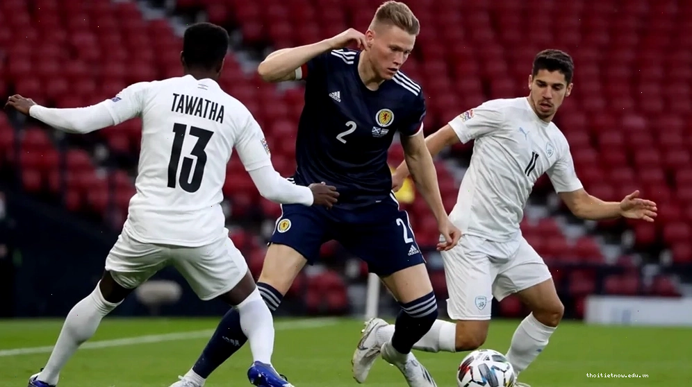 McTominay trong màu áo đội tuyển Scotland