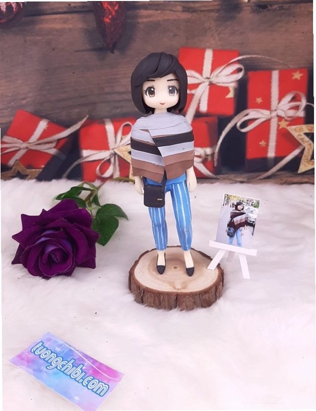 Quy trình nặn tượng chân dung chibi theo yêu cầu