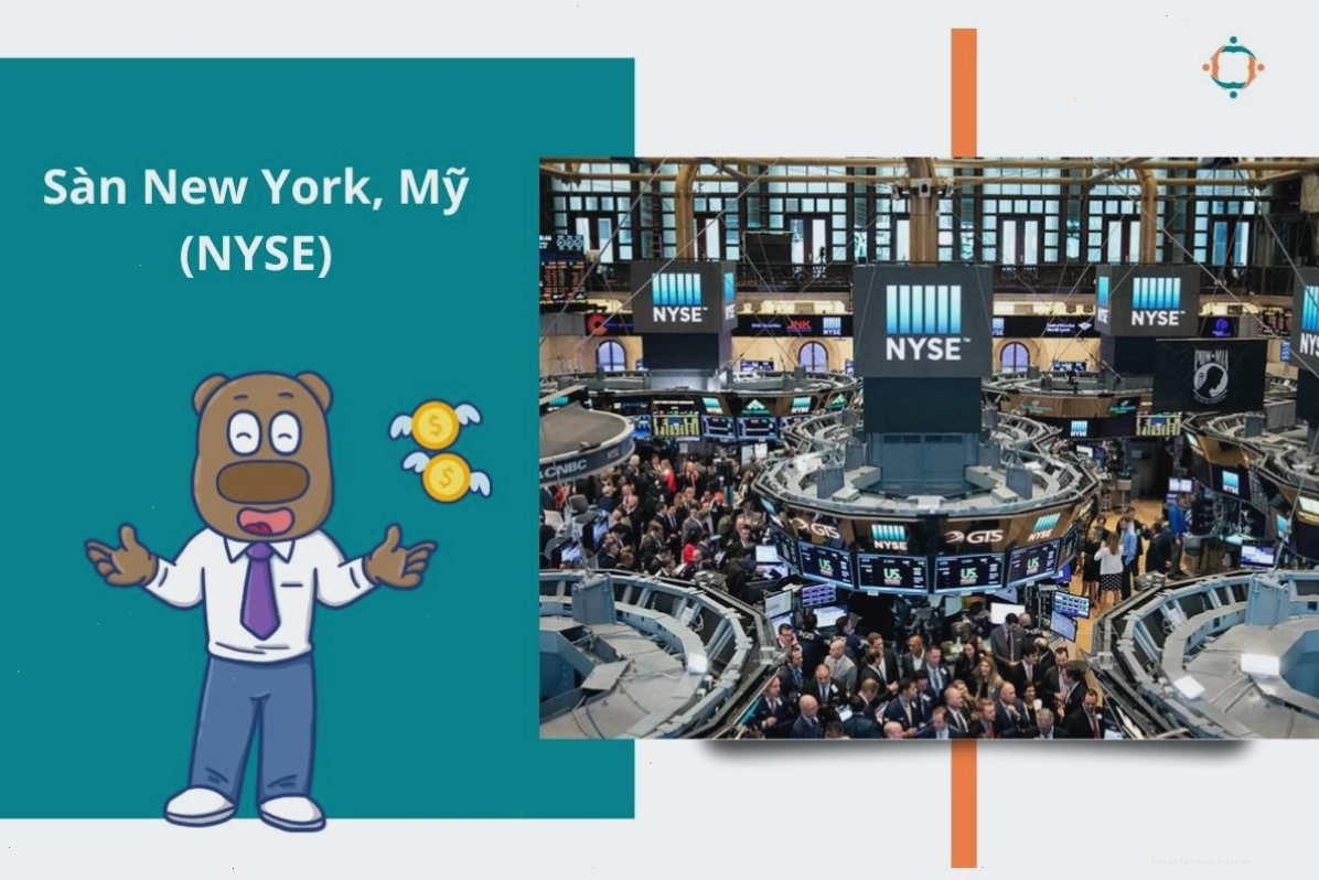 Sàn giao dịch chứng khoán New York biểu tượng tài chính toàn cầu