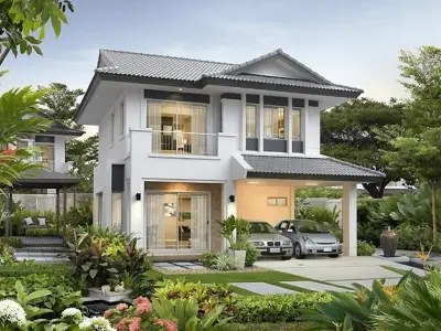 Nhà vườn 2 tầng - Vẻ đẹp thơ mộng cho không gian lý tưởng