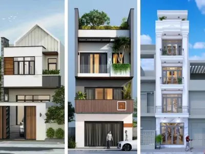 Mẫu mặt tiền nhà ống đẹp hiện đại - Nâng tầm không gian sống