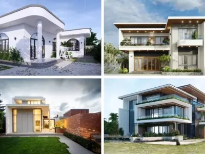 Các mẫu nhà mái bằng - Hiện đại, vững chắc và tối ưu không gian