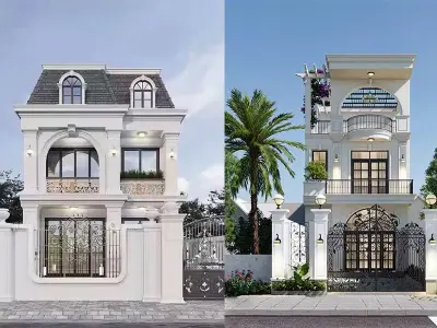 Mẫu nhà hộp hiện đại - Đột phá kiến trúc, tối ưu không gian sống