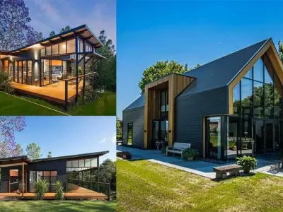 Tham khảo mẫu nhà tiền chế cấp 4 đẹp sang trọng 2025