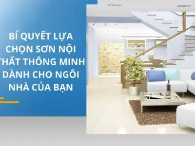 Màu sơn trong nhà - Biến hóa không gian sống đầy cảm xúc