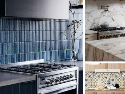 Bộ sưu tập những mẫu gạch nhà bếp sang trọng cuốn hút