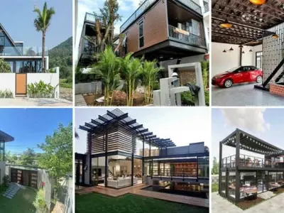 Mê mẩn với những mẫu nhà lắp ghép đẹp hiện đại nhất 2025