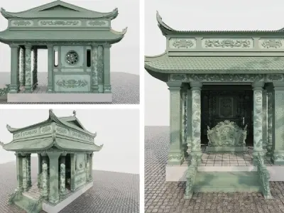 Những mẫu nhà mồ - Nét đẹp tâm linh và sự hiếu kính